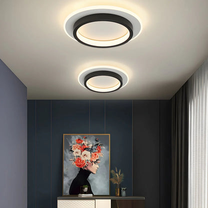 Flush Mount Metaal Acryl Ronde LED Plafondlamp