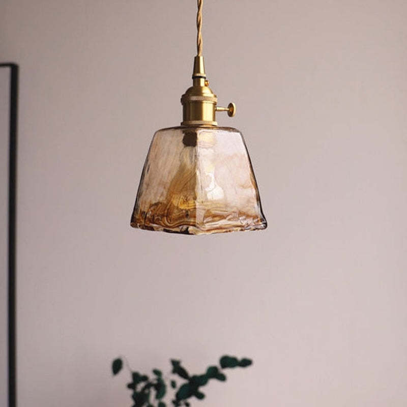 Vintage Goud Metalen Retro LED Hanglamp