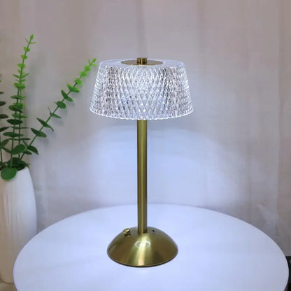 Moderne LED Kristallen Tafellamp met Touchbediening