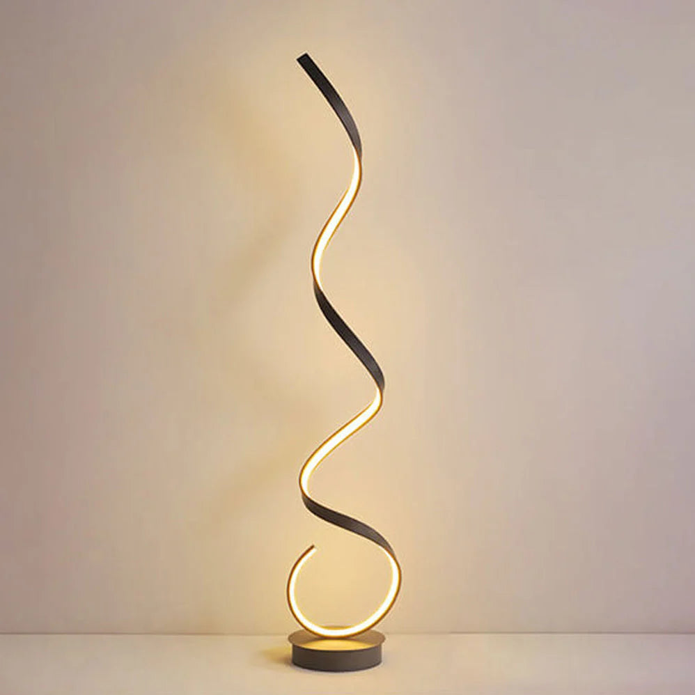 Moderne Creatieve Gedraaide Lijn LED Vloerlamp