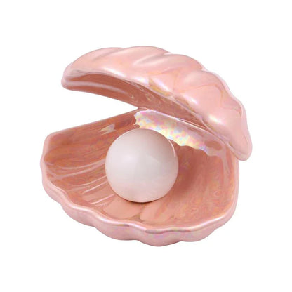 Warme LED Zeemeermin Parel Nachtlamp