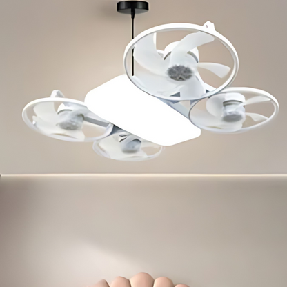 Zomerse Meerdere Propellers LED Plafondventilator