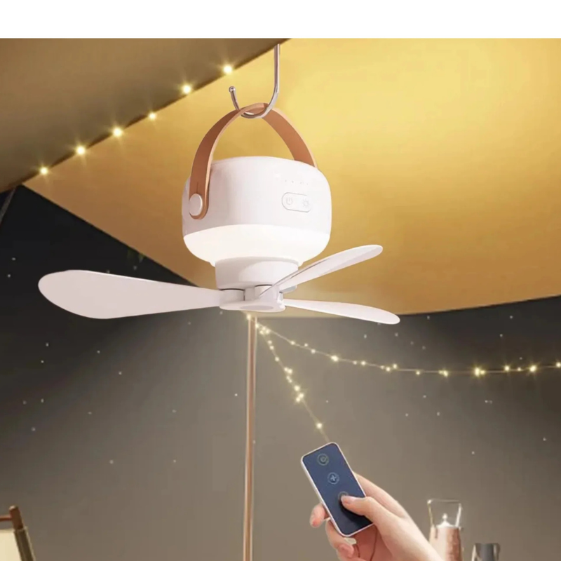 Luxe Plafondventilator met LED Verlichting
