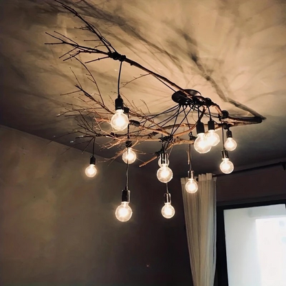 Industriële Kroonluchter Spider – Verstelbare Plafondlamp met Meerdere Koppen