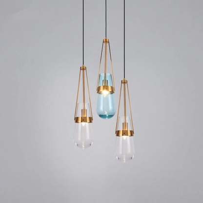 Glazen Druppel Hanglamp voor Plafond