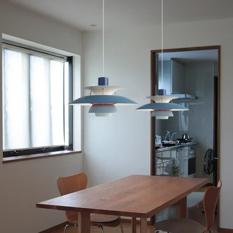 Deens Design LED Pendant Lamp – Plafondlamp met Parapluscherm