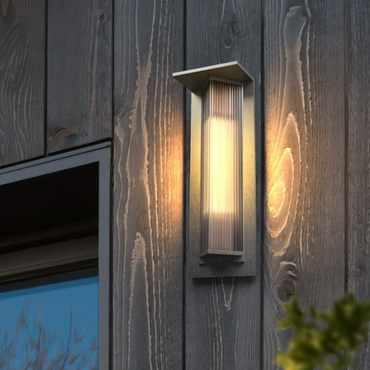 Moderne Zonne Energie LED Buiten Wandlamp