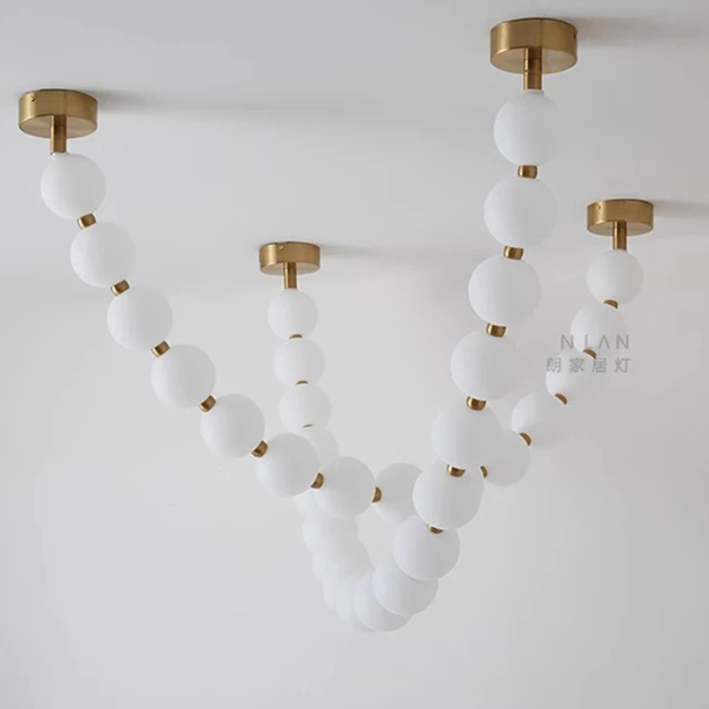 Moderne Ketting Plafondlamp met LED Verlichting
