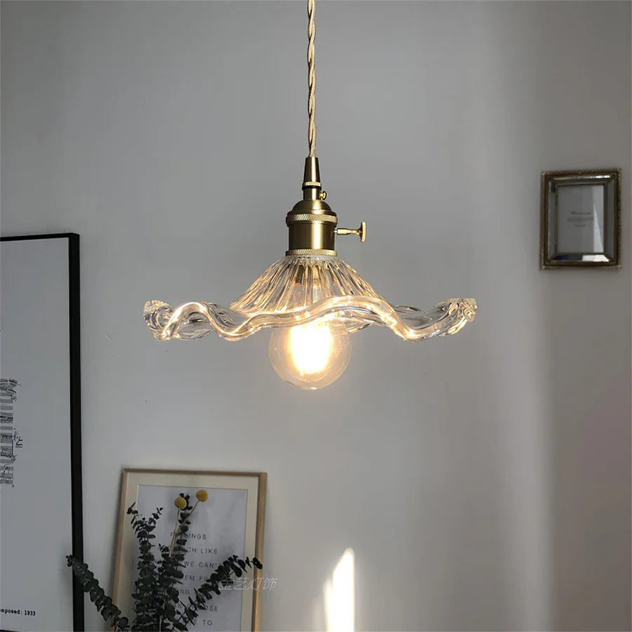 Hibiscus Hanglamp met Stijlvolle Bloemvorm