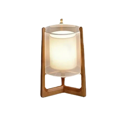Moderne Scandinavische Houten Vloerlamp
