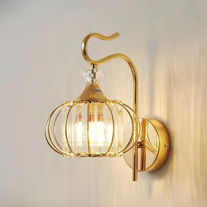 Moderne Scandinavische Luxe Gouden Wandlamp