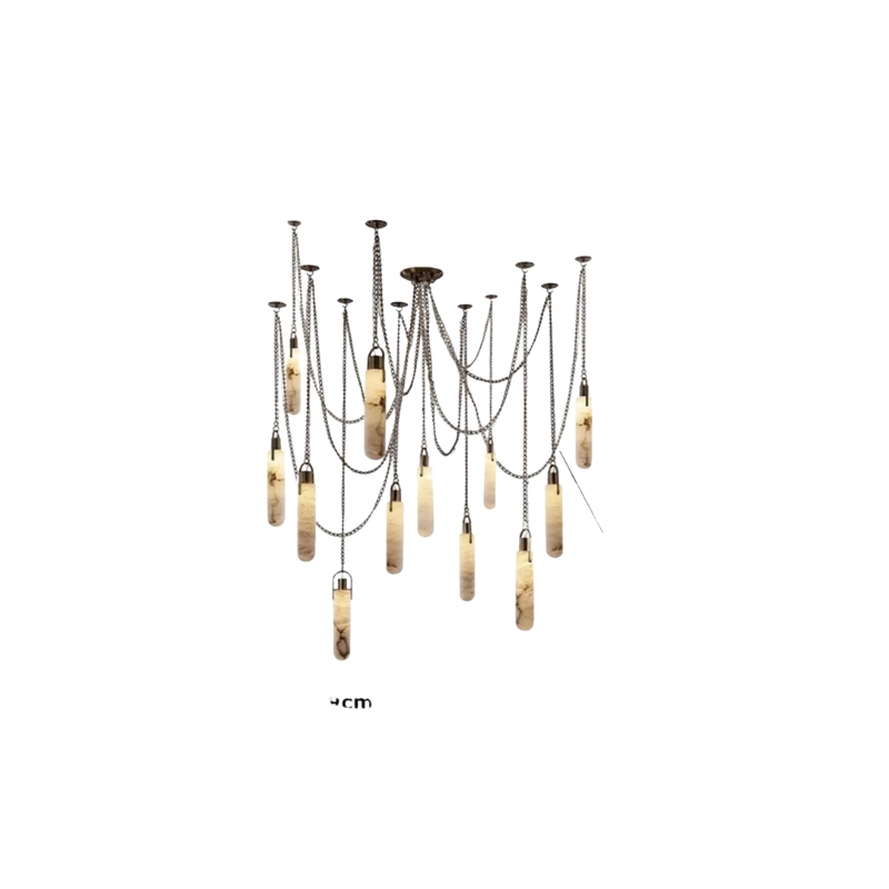 Yadira Marmer Luxe Chandelier Verlichting