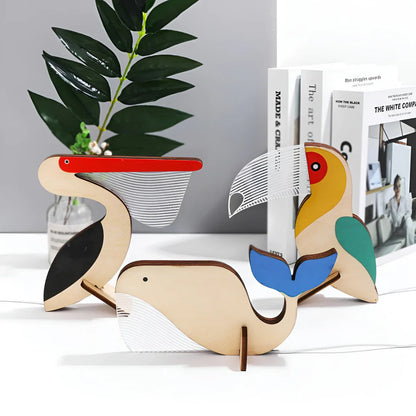 Moderne Houten LED Tafellamp