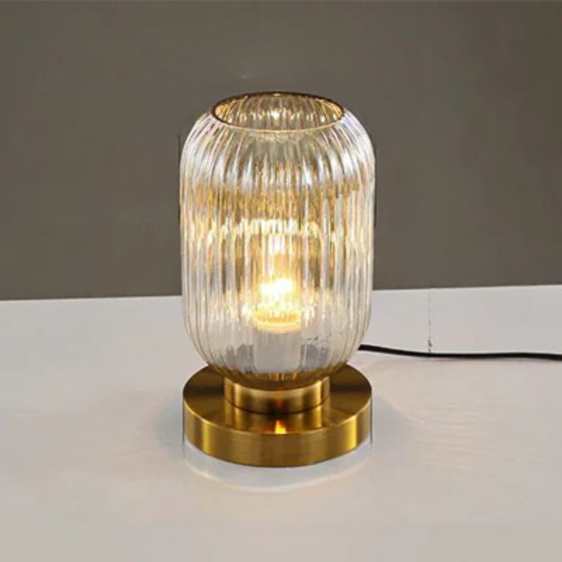 Nordic Design Tafellamp in Verfijnd Glas