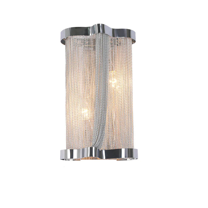 Elegante Aluminium Kwast Wandlamp met Gloed
