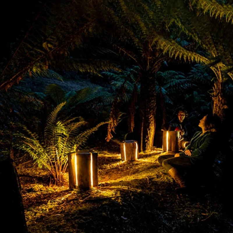Natuurlijke Buiten LED Boomstronk Lamp