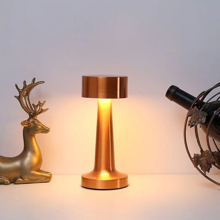 Draagbare Metalen LED Draadloze Tafellamp met Aanraakbediening
