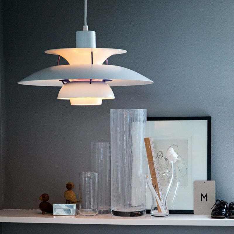 Deens Design LED Pendant Lamp – Plafondlamp met Parapluscherm