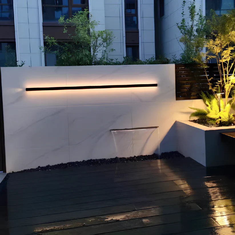 Linear Luxe Strakke LED Buiten Wandlamp