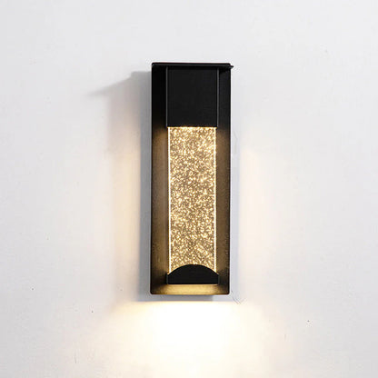 Aurora Crystal Buitenlamp–Elegante Waterdichte Wandlamp