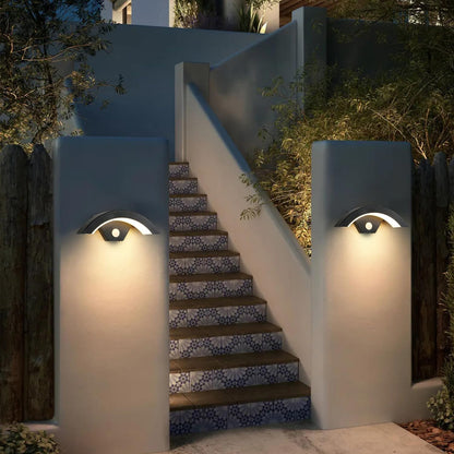 Moderne IP65 LED Buitenlamp met Bewegingssensor