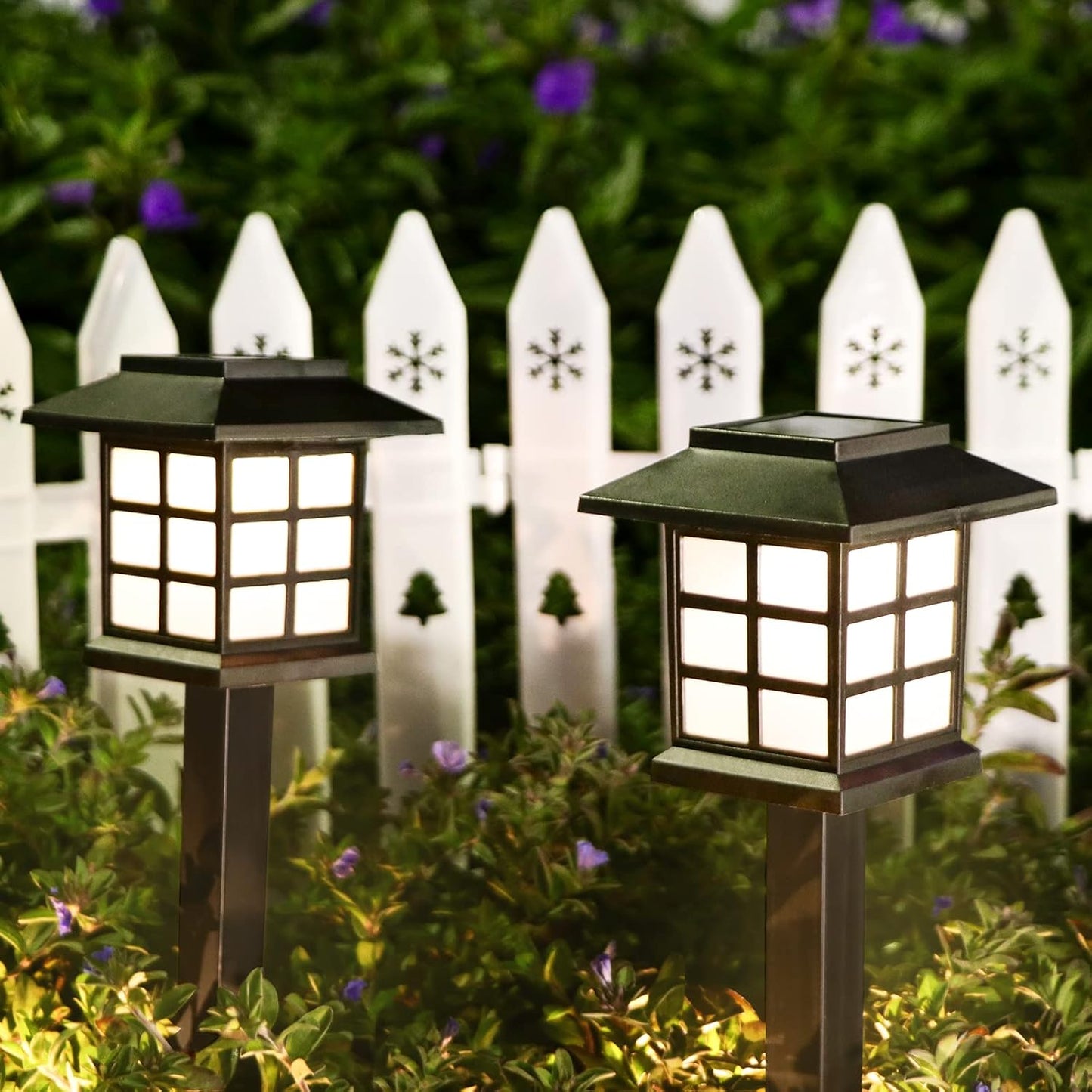 Luxe Zwarte Solar Duurzame Buitenlamp