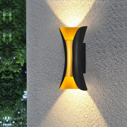 Moderne Up & Down Buitenwandlamp met COB Technologie