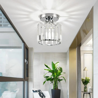 Glowline Plafondlamp – Kristallen Elegantie voor Elke Ruimte