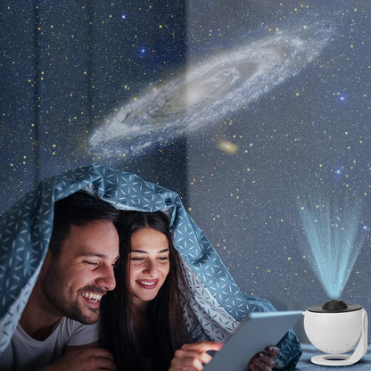 Halo Sterrenhemel Projector LED Tafellamp met 12 Motieven