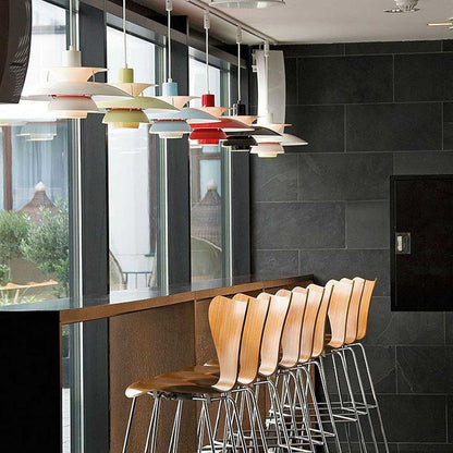 Deens Design LED Pendant Lamp – Plafondlamp met Parapluscherm