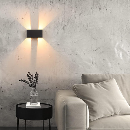 Moderne LED BuitenWandlamp Zwart IP65