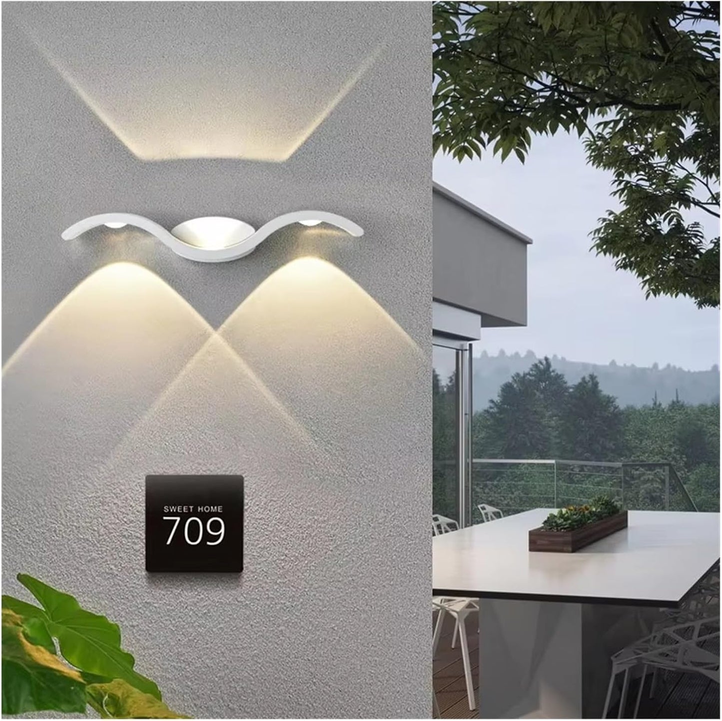 Illuminaire Moderne IP65 Waterdicht Wandlamp