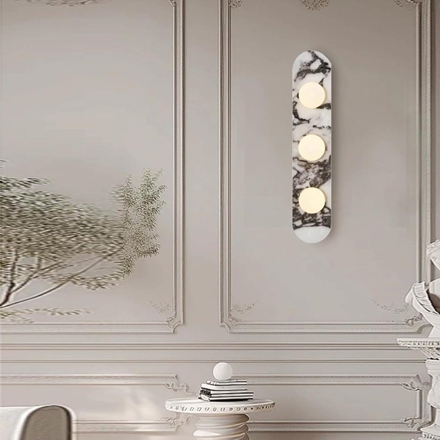 Frans Licht Luxe Marmeren Wandlamp