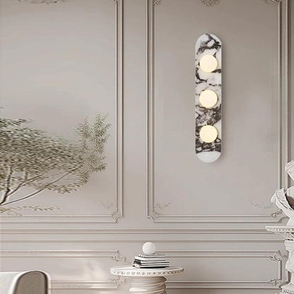 Frans Licht Luxe Marmeren Wandlamp
