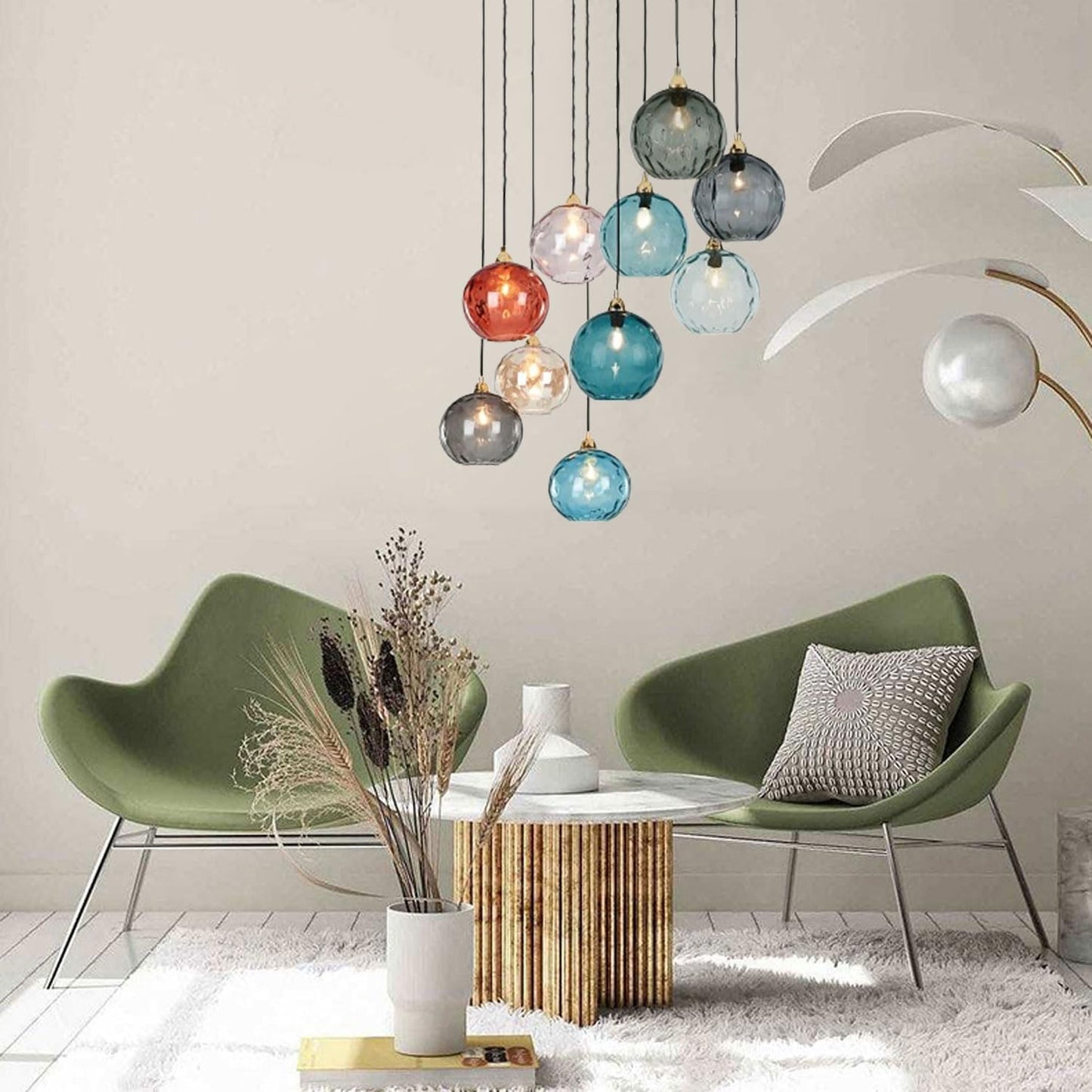 Hanglamp Luminera – Elegante Bolvormige Verlichting voor Slaapkamer en Woonkamer