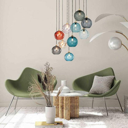Hanglamp Luminera – Elegante Bolvormige Verlichting voor Slaapkamer en Woonkamer