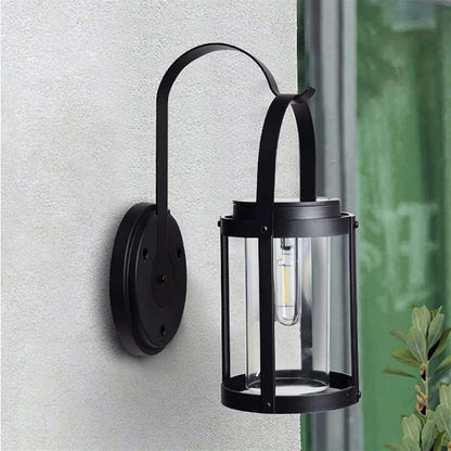 Luxe Zwarte Aluminium Buiten Wandlamp