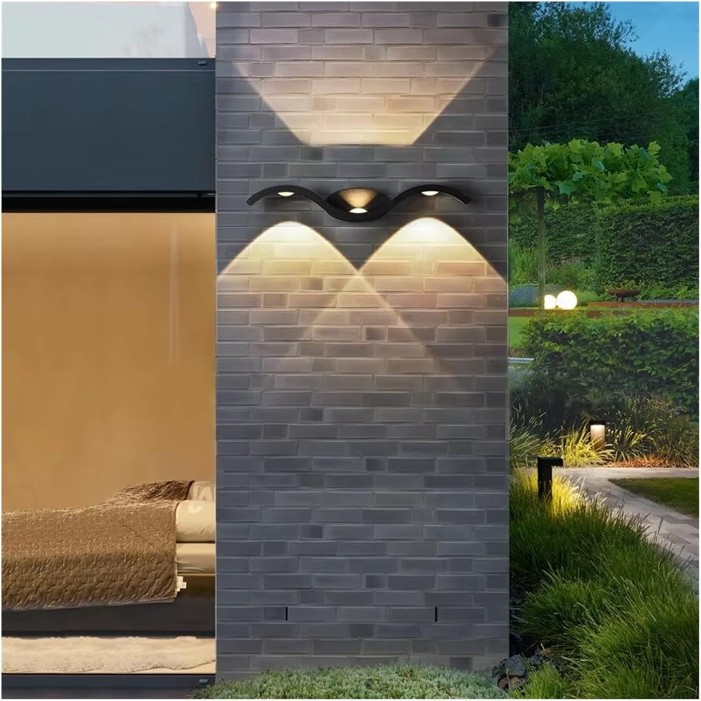 Illuminaire Moderne IP65 Waterdicht Wandlamp