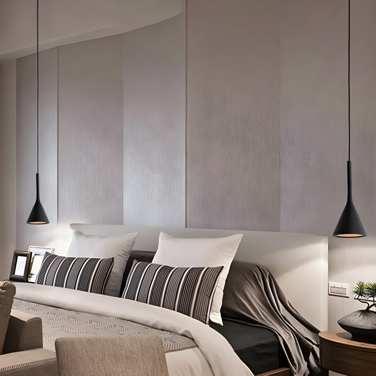 Minimalistische LED Hanglamp met Witte Lichttint