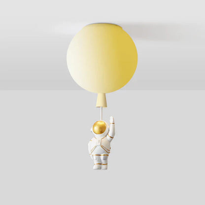 Speelse Maan en Astronaut Ontwerp LED Plafondlicht
