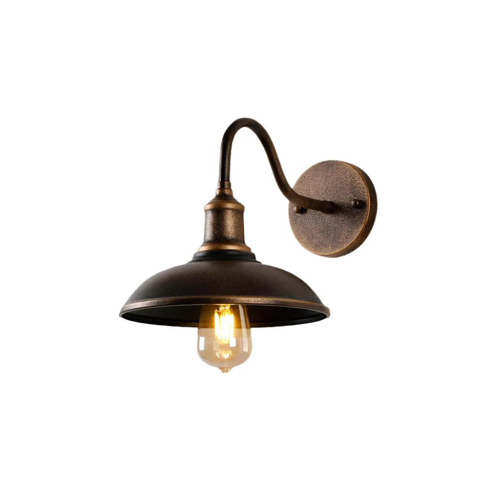 Komvormige IJzeren IP65 Waterdichte Buiten Wandlamp