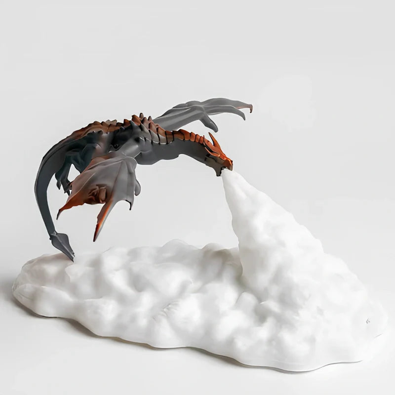 Dracarys Draaklamp–Mystieke 3D Nachtlamp