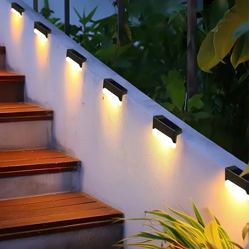 Solar DeckLicht – 16-delige LED Set voor Tuin & Trapverlichting