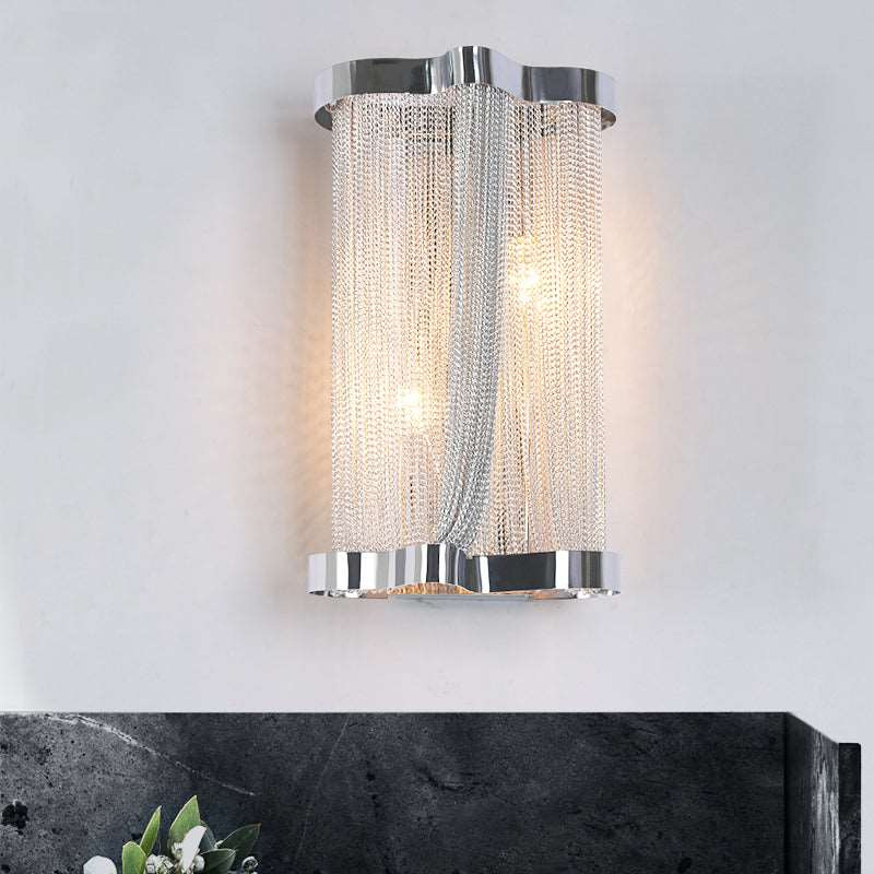 Elegante Aluminium Kwast Wandlamp met Gloed