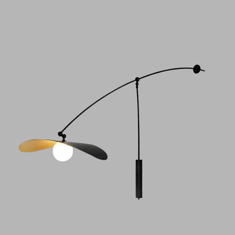 Scandinavische Wandlamp met Verstelbare Arm