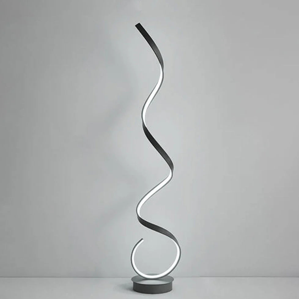 Moderne Creatieve Gedraaide Lijn LED Vloerlamp