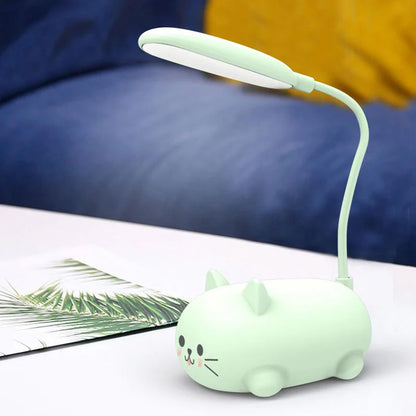 Mini Kat Schattig Oplaadbaar Bureau Lamp