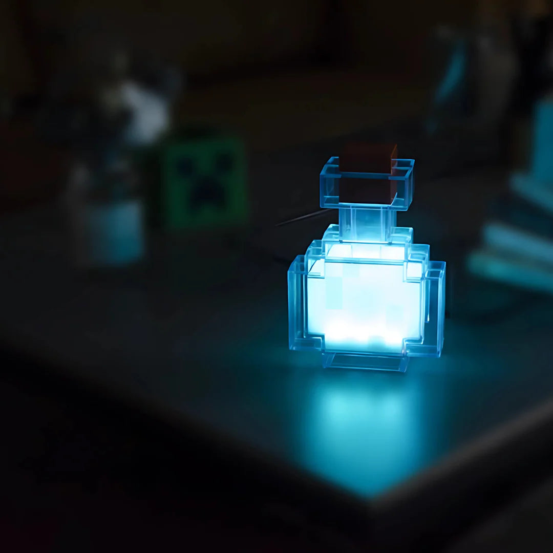 Blockcraft Avontuur Licht Set–Zwaard, Fakkel en Drankje