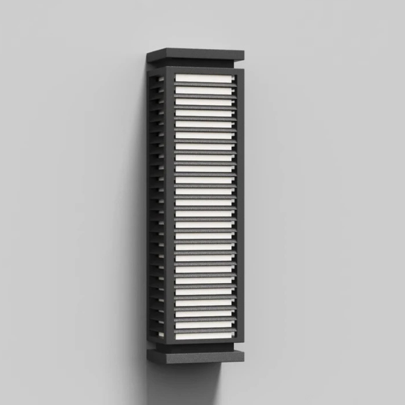 Moderne Buitenwandlamp van Roestvrij Staal