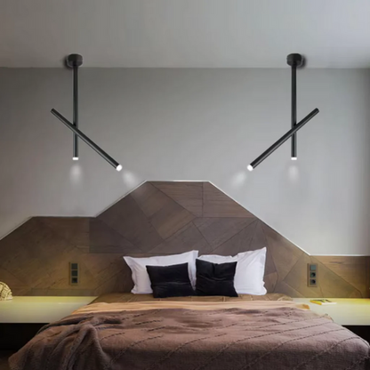 Dubbele straal Modern Hanger LED Buislicht
